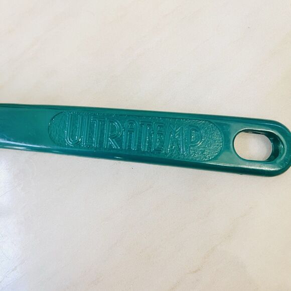 2pc ULTRATEMP Green Utensils Slotted Serving Spoon & Ladle 11 3/8” Melamine - Picture 4 of 15